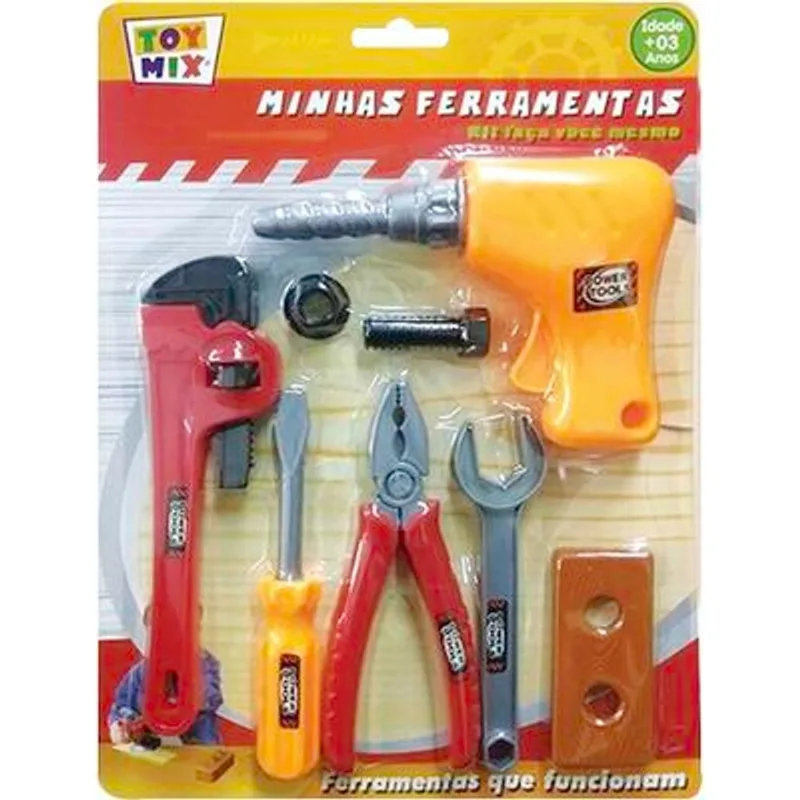 Conjunto Toymix Ferramentas un