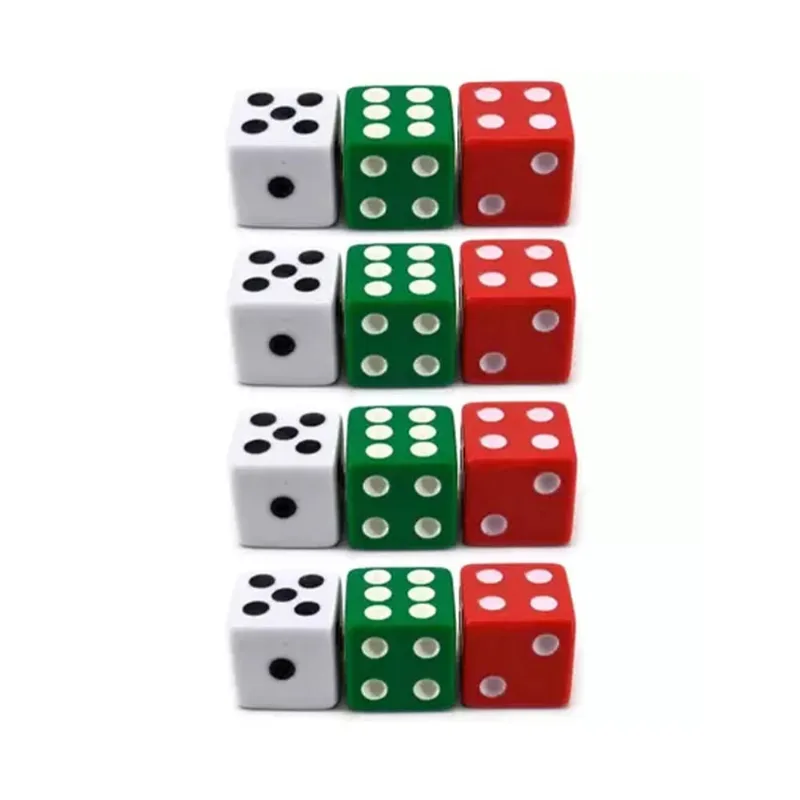Cartela Com 12 Dados Para Jogos De Tabuleiro