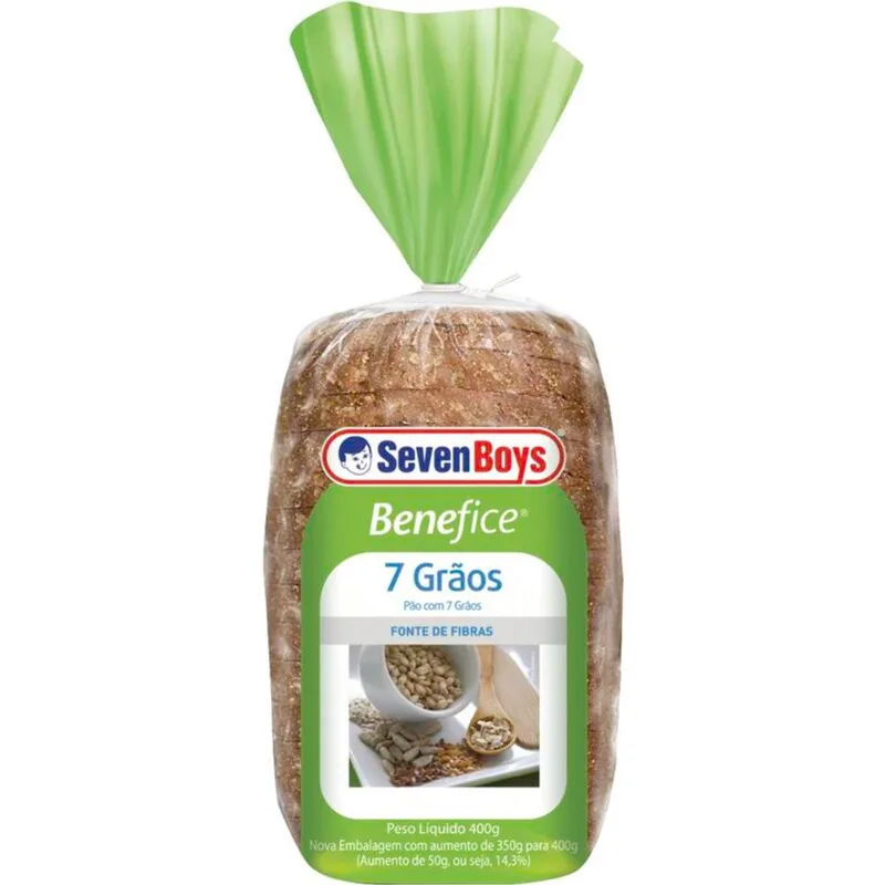 Pão Integral Seven Boys 7 Grãos 400g