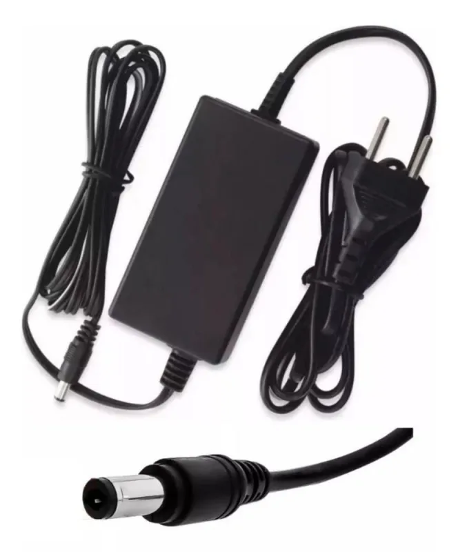 Fonte De Alimentação Eletrônica 24V 2A Plug 5.5*2.5mm 48W Bivolt - Dex