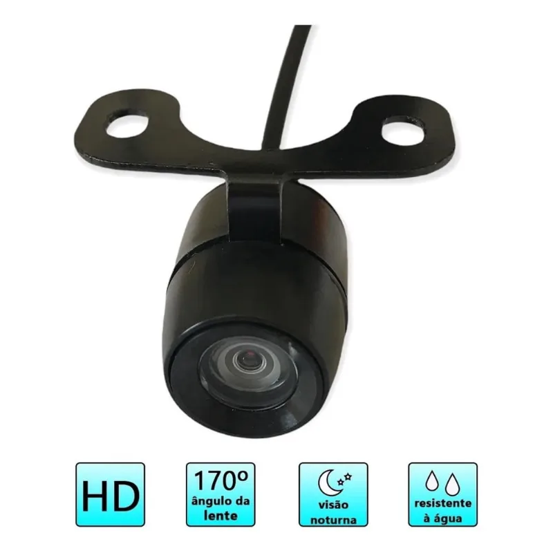 Mini Câmera De Ré Borboleta Visão Noturna Universal A24 03541