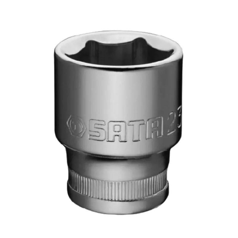 Soquete Sextavado Encaixe 1/2" 32mm Sata