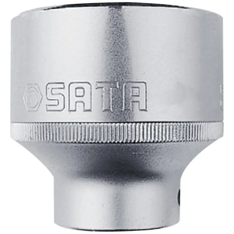Soquete Estriado Encaixe 3/4" 25mm Sata Em Aço Cromo Vanádio