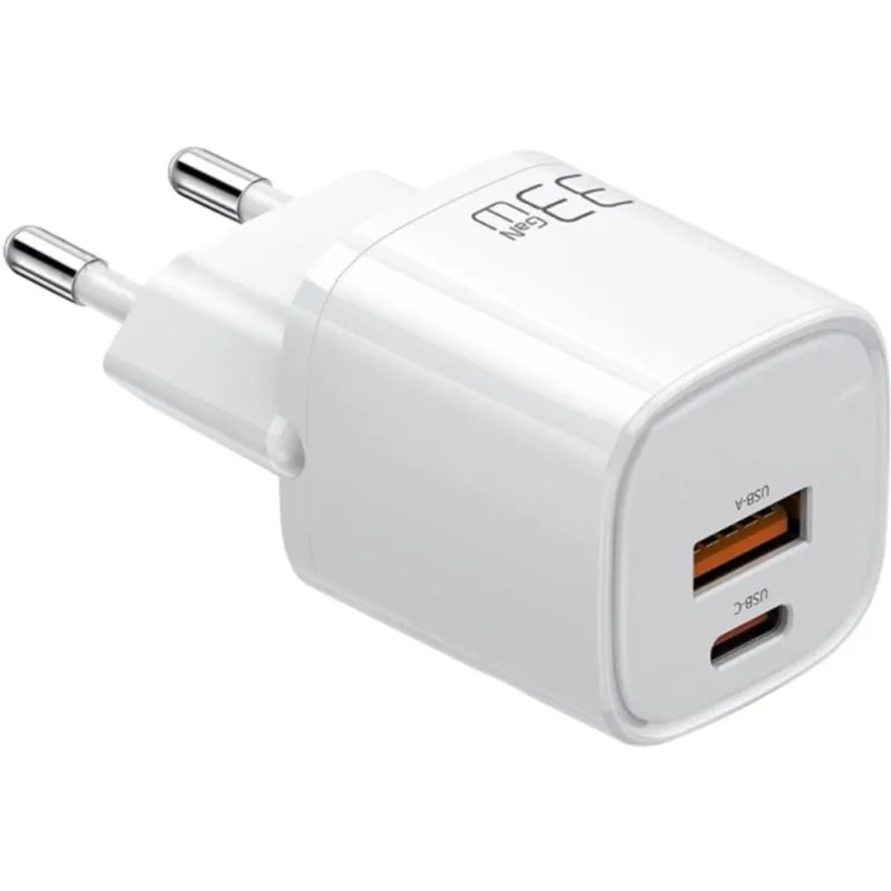 Carregador De Parede Mcdodo 33w Dual Output Fast Charger Ch 0150 Branco