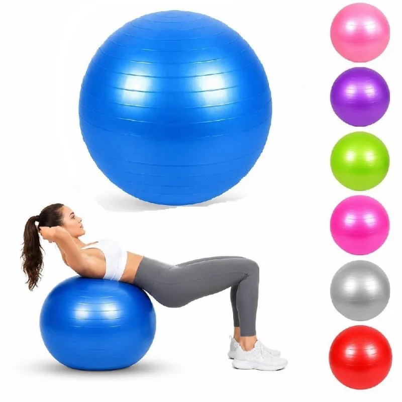 Bola de Pilates Premium Yoga Funcional Fisioterapia Anti Estouro Suporta 180kg 75cm - OUTRAS - Brinquedos