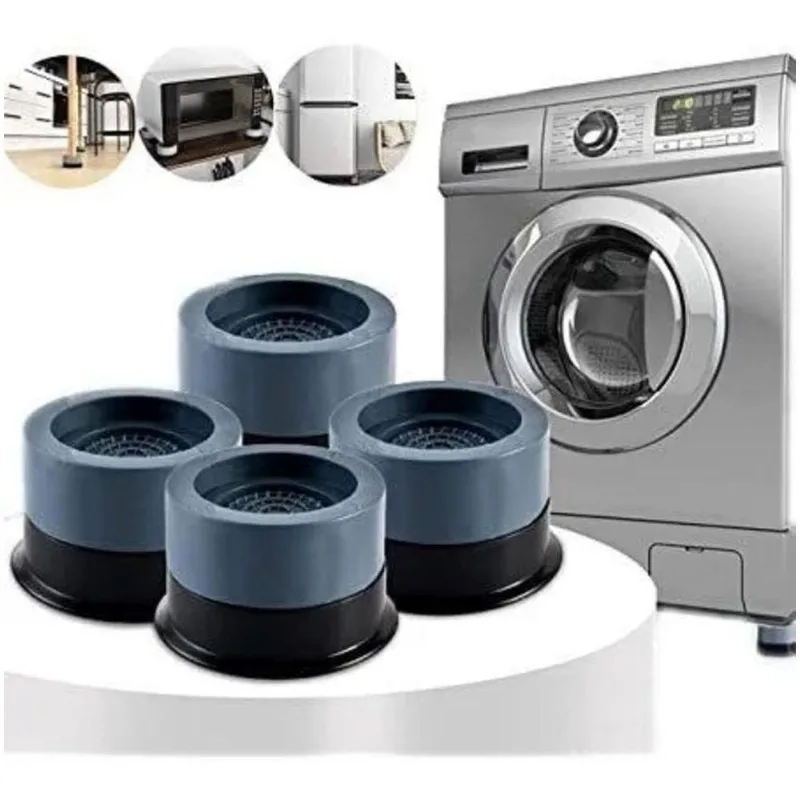 Pes Anti Vibracao Maquina de Lavar Roupa 4 Pezinhos Fogao