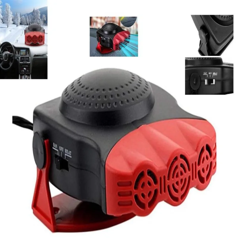 Aquecedor Ventilador Carro Ar Condicionado 200w Desembacador