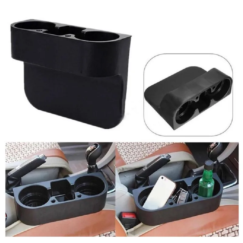 Porta Latas Carro Suporte Celular Veicular Organizador Copo Garrafa Carregador Armazenamento Banco Assento Maquiagem