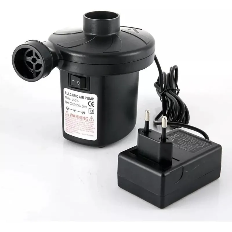 Bomba Elétrica de Ar para Infláveis 50W 12V Uso em Colchões Boias e Piscinas Yeet - OUTRAS