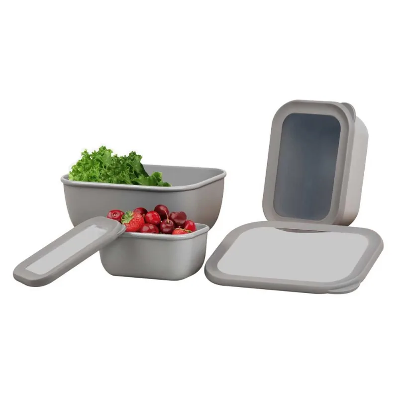 Conjunto de Potes Fontal com 3 Peças