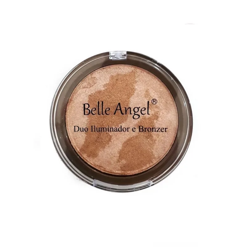 Duo Iluminador e Bronzer Belle Angel