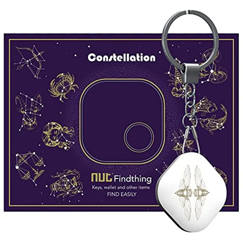 Nutale Key Finder, Localizador De Itens Do Rastreador Bluetooth De 1 Pacote Com Chaveiro Para Chaves De Presentes Carteiras De Animais De Es