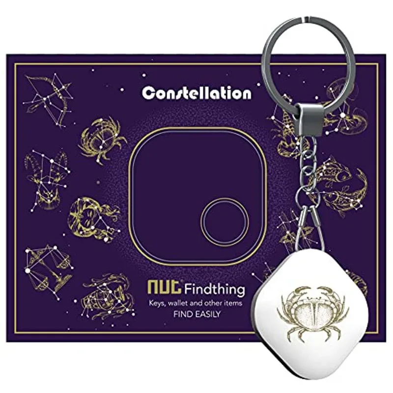 Nutale Key Finder, Localizador De Itens Do Rastreador Bluetooth De 1 Pacote Com Chaveiro Para Chaves De Presentes Carteiras De Animais De Es