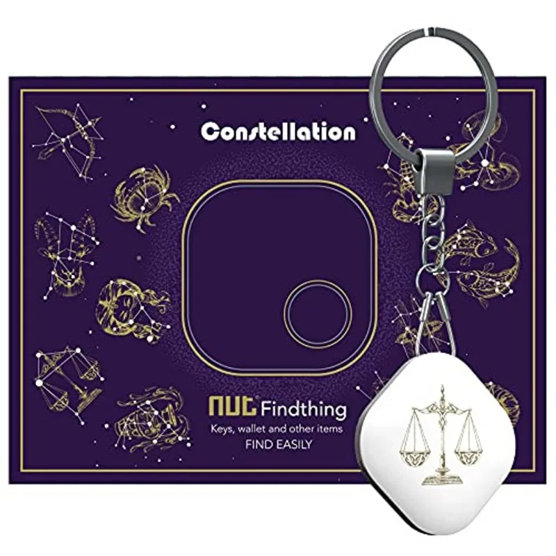 Nutale Key Finder, Localizador De Itens Do Rastreador Bluetooth De 1 Pacote Com Chaveiro Para Chaves De Presentes Carteiras De Animais De Es