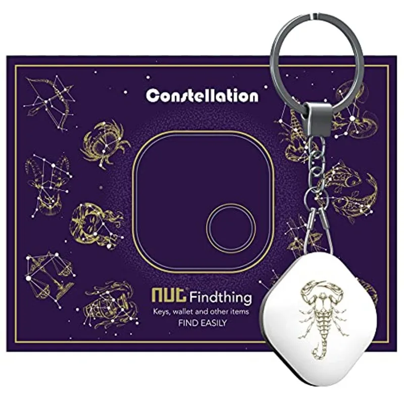 Nutale Key Finder, Localizador De Itens Do Rastreador Bluetooth De 1 Pacote Com Chaveiro Para Chaves De Presentes Carteiras De Animais De Es