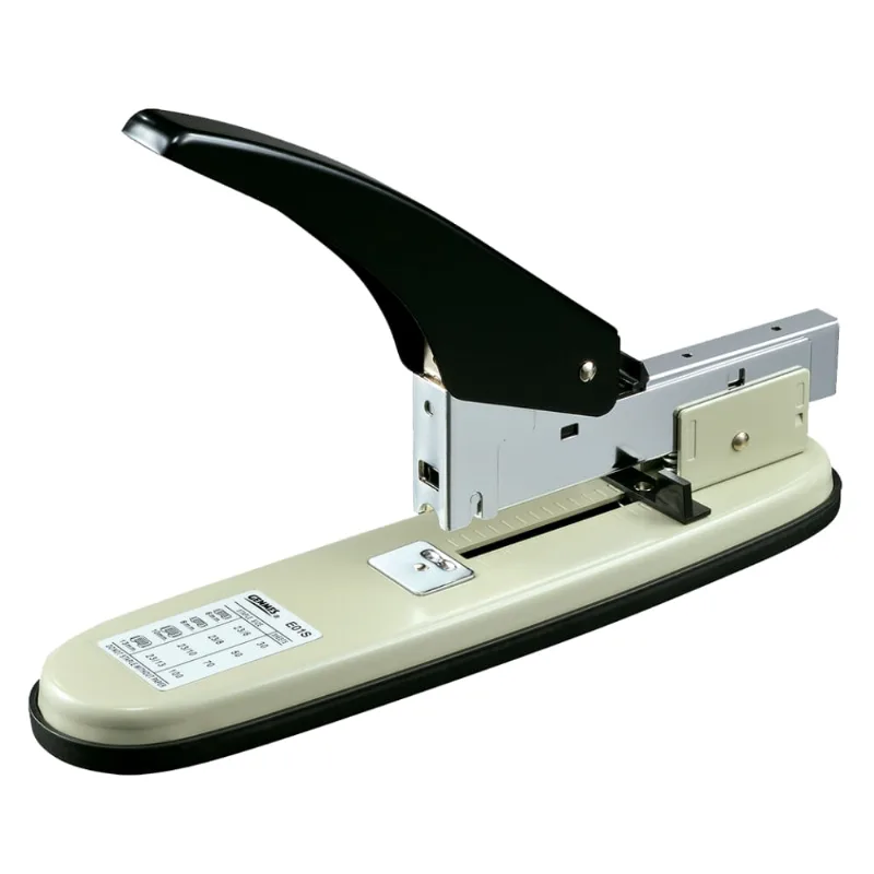 Grampeador de Mesa Alta Capacidade em Metal para 100 Folhas Genmes