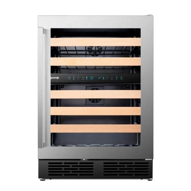 Adega de Embutir Gorenje GWL-46W 46 Garrafas Vidro Duplo Anti UV Preto 110V - Gorenje