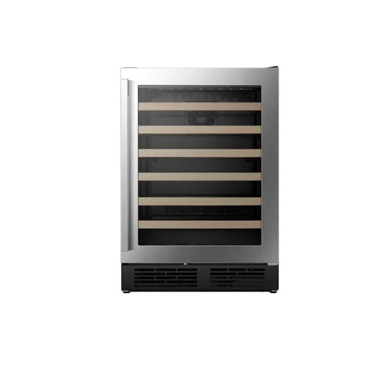 Adega de Vinho Hisense HWL-54W1ANQRI 54 Garrafas Vidro Duplo Inox 110V - Hisense