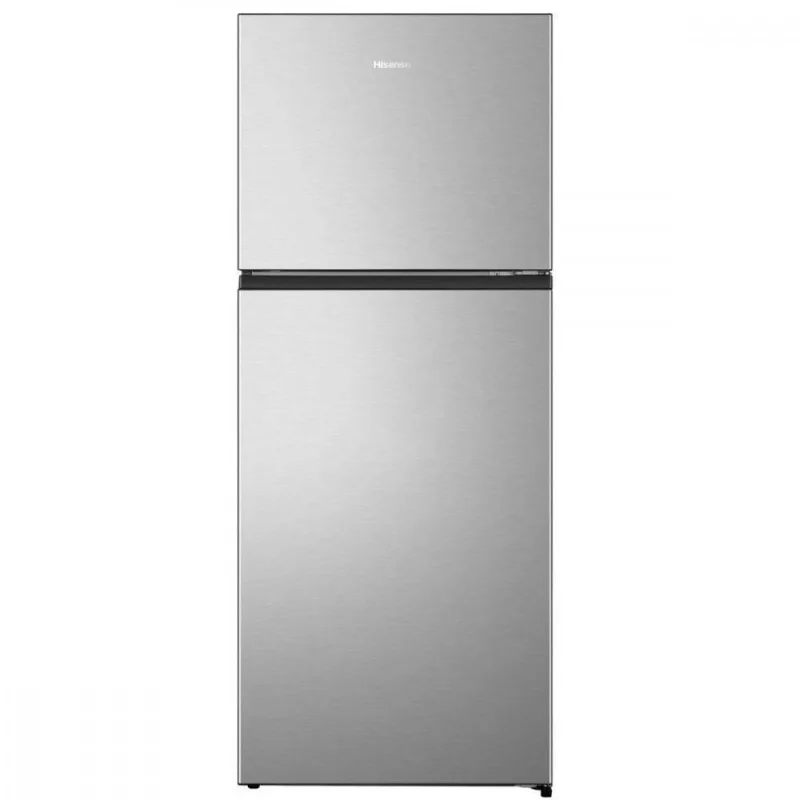 Geladeira Hisense 379L Top Freezer Total No Frost Inverter Inox 220V