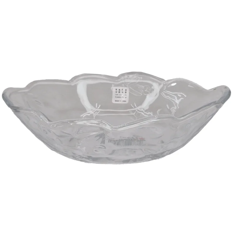 CENTRO MESA VIDRO 19X13X5.3CM YJW-7043-4 ÚNICA