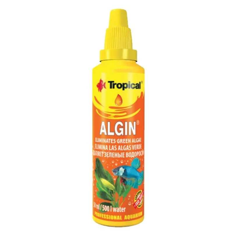 Algicida Tropical Algin 50ml Algas - Não Informado - Esporte E Lazer