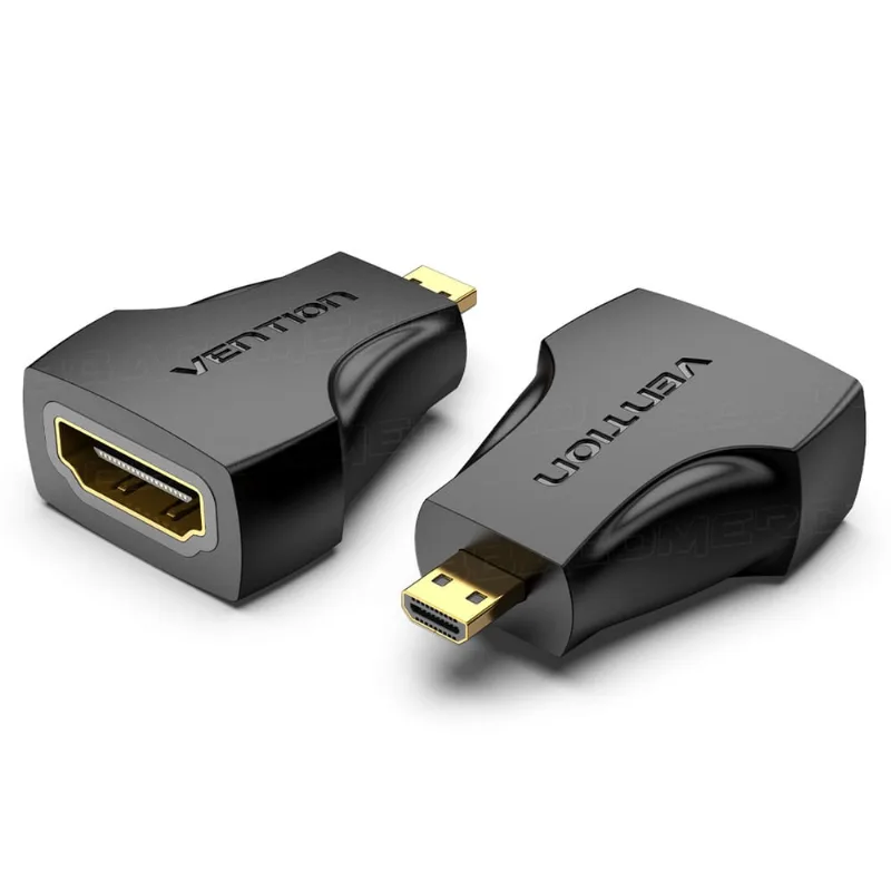 Adaptador Micro Hdmi p/ Hdmi Fêmea Câmera Filmadora Projetor
