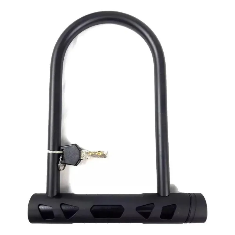 Cadeado U-lock Absolute U-lock Estrutura Reforçada Resistente a Cortes 180x245MM Preto Absolute