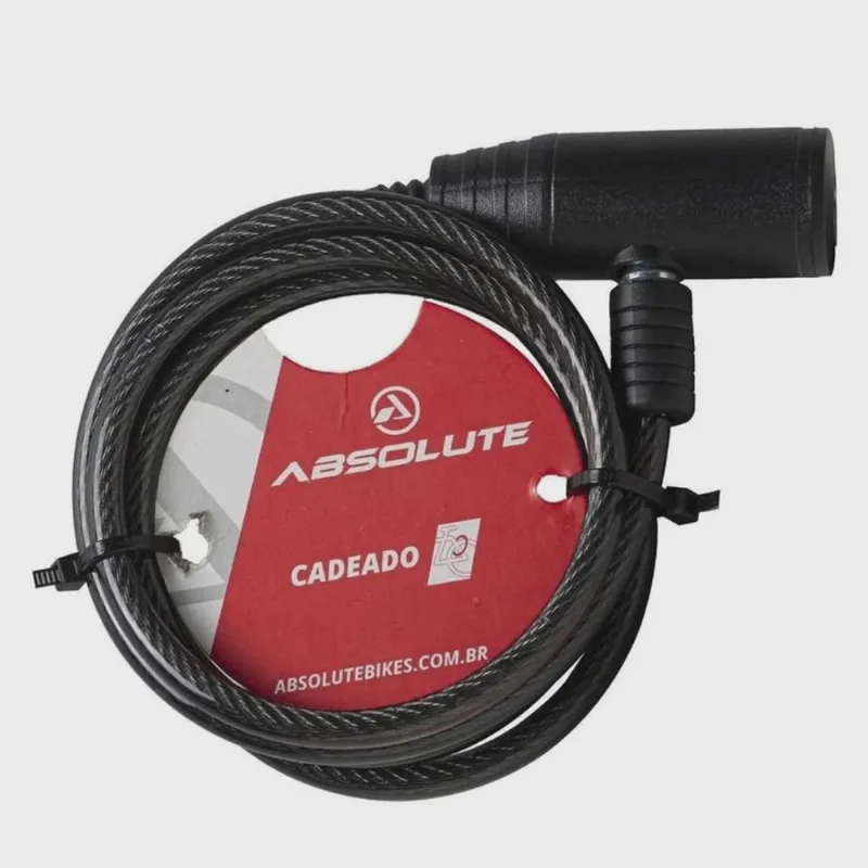 Cadeado Absolute 1.0mX6mm com Chave
