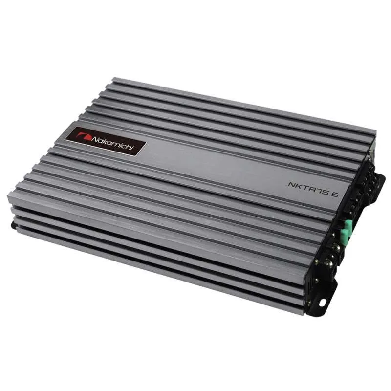 Amplificador Nakamichi Nkta75.6 1200watts 6 Canais