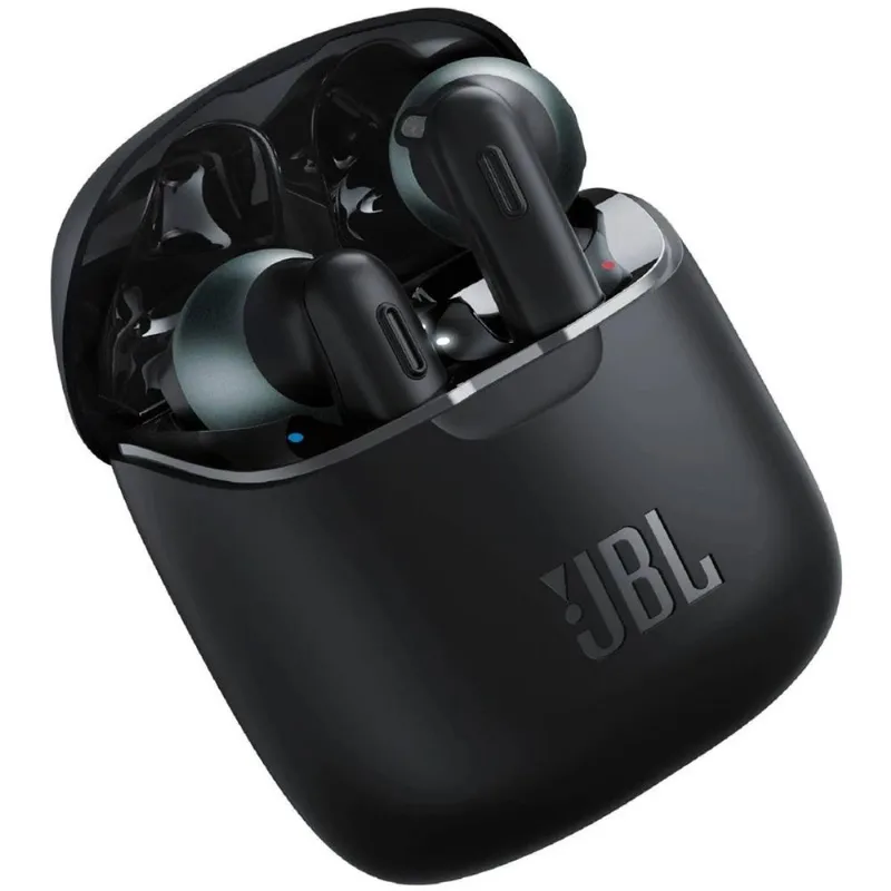 Fone de Ouvido Intra-Auricular Bluetooth Sem Fio Tune 220 TWS Preto - JBLT220TWSBLK - JBL