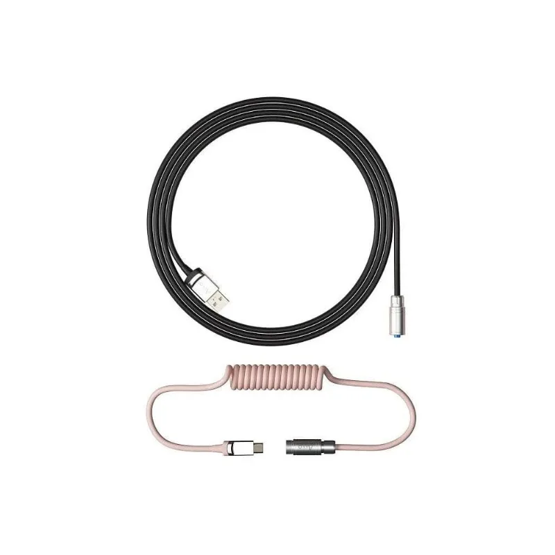 Cabo Aviator Para Teclado Akko V2 USB-A X USB-C (MP)