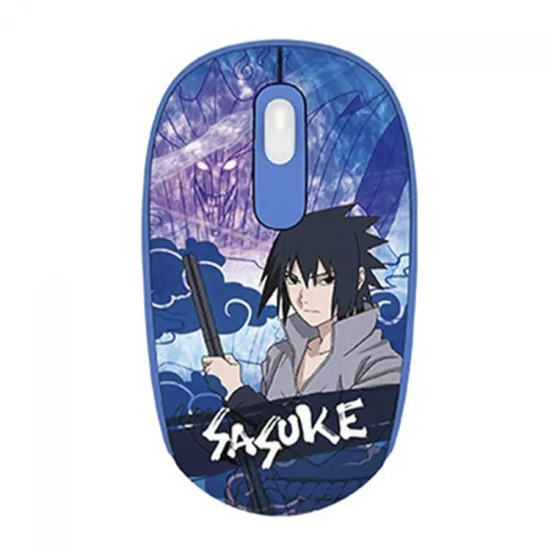 Mouse Wireless Naruto Shippuden - Sasuke Roxo Smart 1 - Akko - LC - Tecnologia