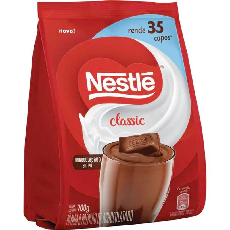Achocolatado em Pó Nestlé Classic 700g
