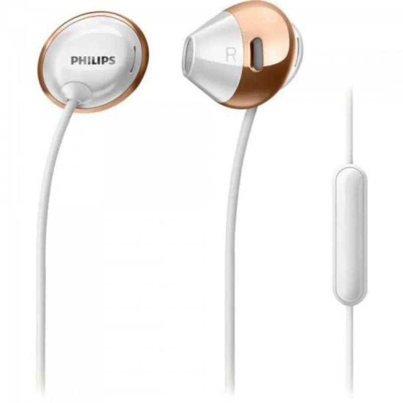 Fone De Ouvido Intra Auricular Com Microfone SHE4205WT/00 Br