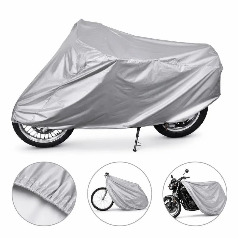 Capa Para Moto Universal Impermeável Com Proteção UV Metalizada Elásticos Nas Extremidades Yeet