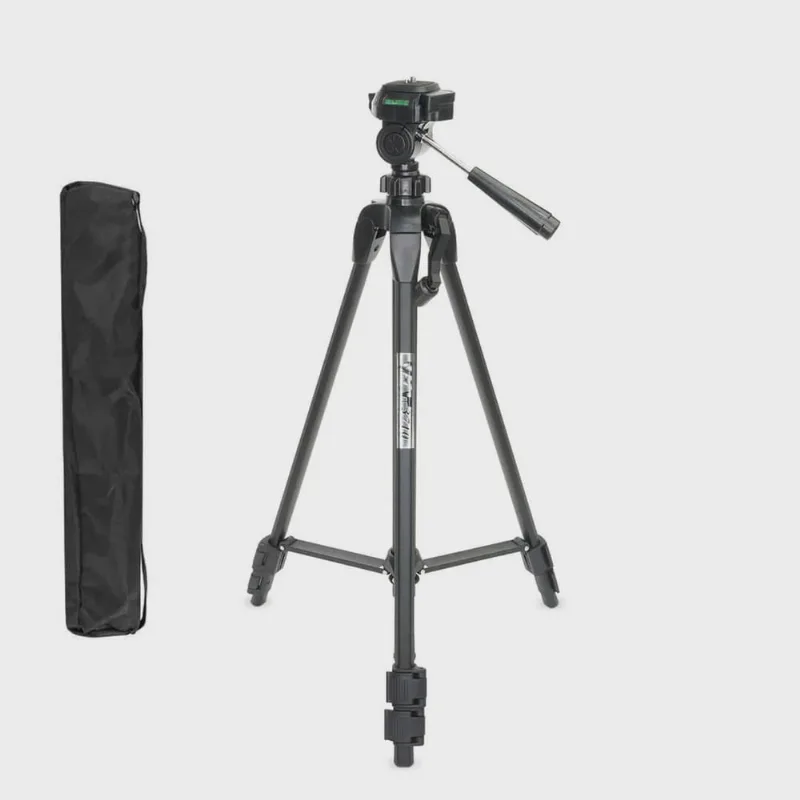 Tripé Portátil Weifeng WT-3710 com Cabeça Panorâmica 360° (Preto)