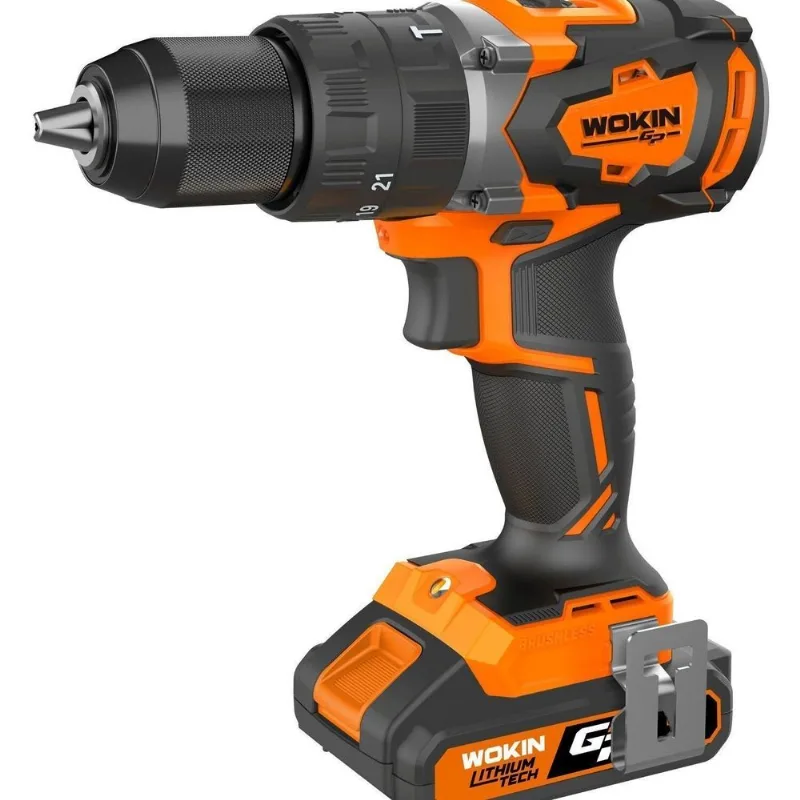 Chave De Impacto A Bateria 20v Wokin