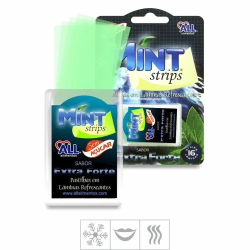 Mint Strips Extra Forte 28 Blister - MINT STRIPS - Mercearia
