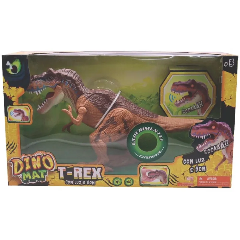 Brinquedo Dinossauro T-Rex 3+ Happy Line