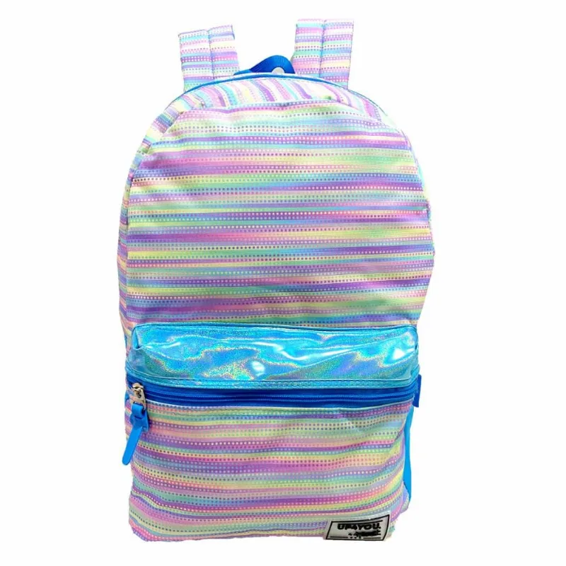 Mochila De Costas Juvenil Larissa Manoela Up4you Luxcel Azul