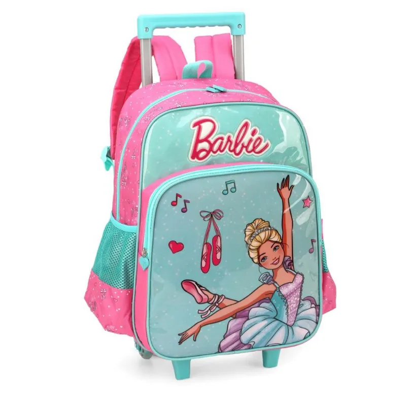 Mochila com Rodas - Barbie - Verde - Luxcel