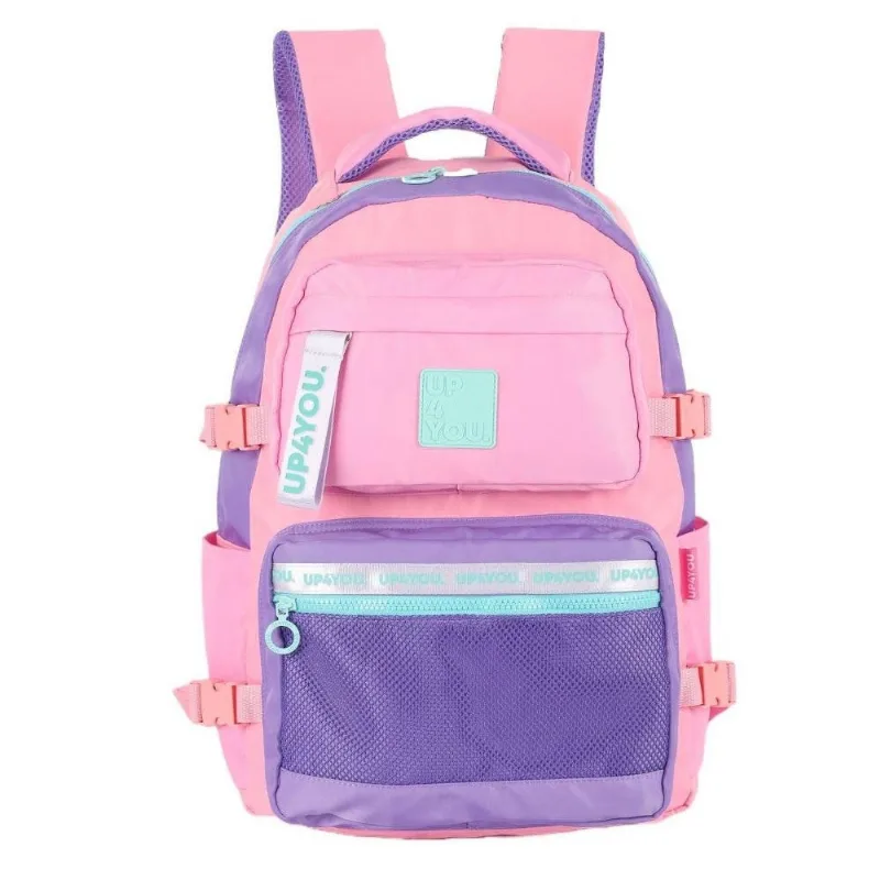 Mochila De Costas UP4YOU Larissa Manoela Roxo E Rosa Luxcel Roxo