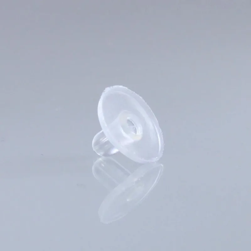 Tarraxa Sutia De Orelha 10Mm Em Silicone Com 2.000 Peças 101 - Branco 101