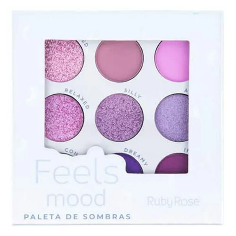 Paleta Ruby Rose De Sombras Feels Mood