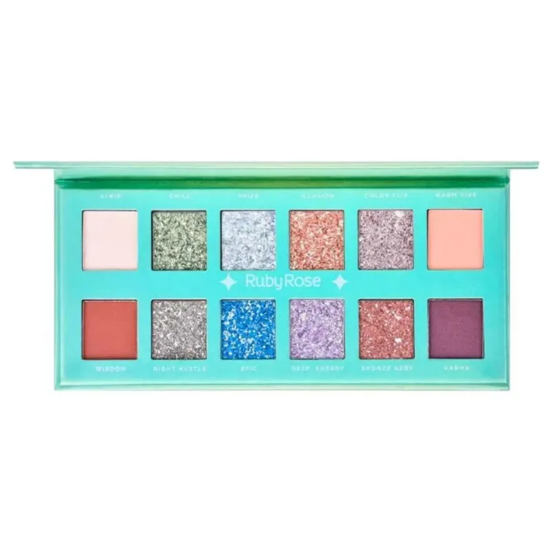 Paleta De Sombras Blaze & Glory Ruby Rose hb 1083