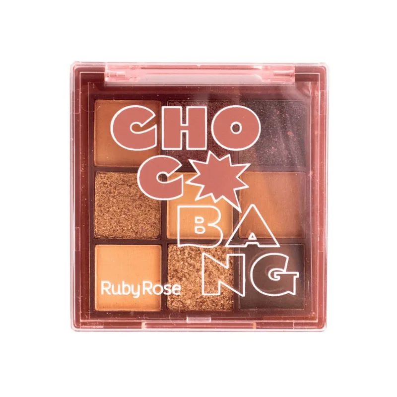 Paleta De Sombras Choco Bang Ruby Rose