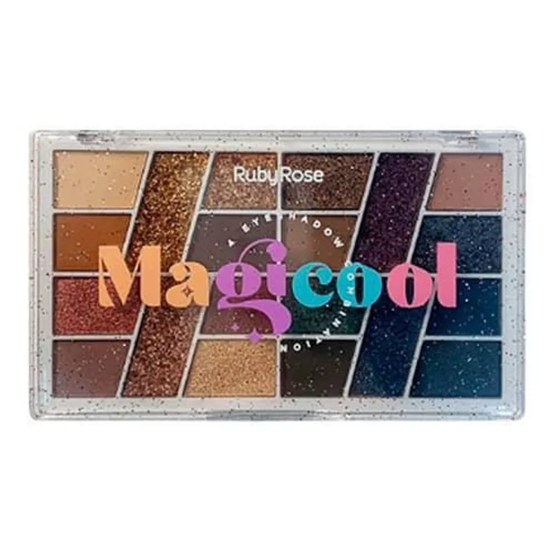 Paleta De Sombras Magicool Ruby Rose Hb-1077