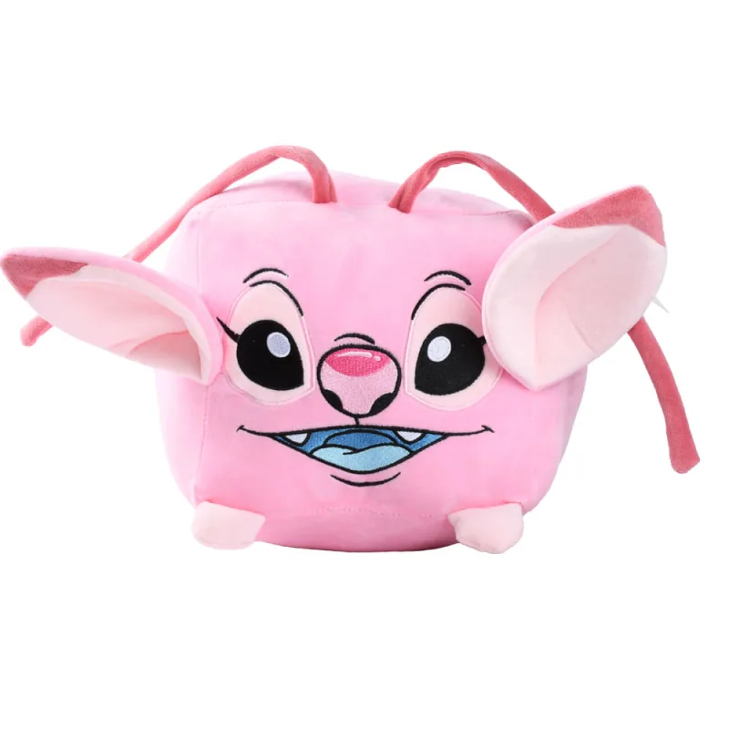 Pelúcia de Personagem para Brincar Angel Lilo & Stitch Brink+ Quadrada 20cm - Brink+ - Brinquedos