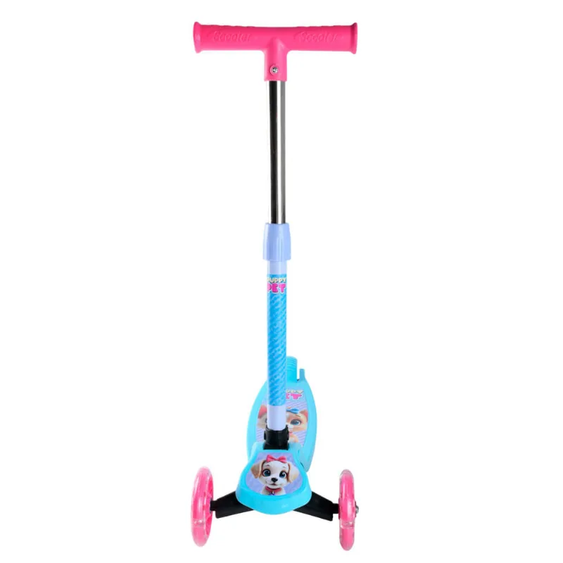 Patinete 3 Rodas Led Happy Pet Play&fun Azul Patinete 3 Rodas Led Happy Pet Cv255533 Play&fun