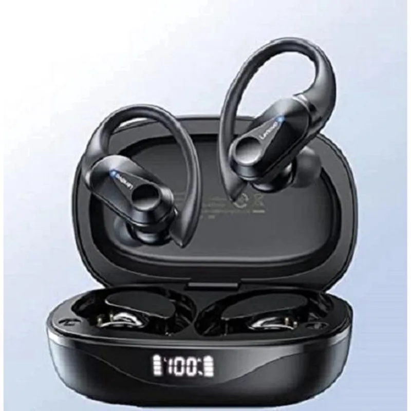 Fone De Ouvido Bluetooth 5.3 Lenovo Thinkplus Lp75 Cor Preto